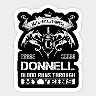 DONNELL Sticker